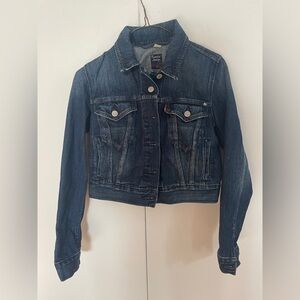 Levi's Women's Dark Blue Jean Jacket